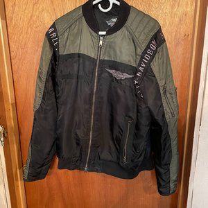 Men's Harley Davidson, Lightweight Riding jacket. Size Large